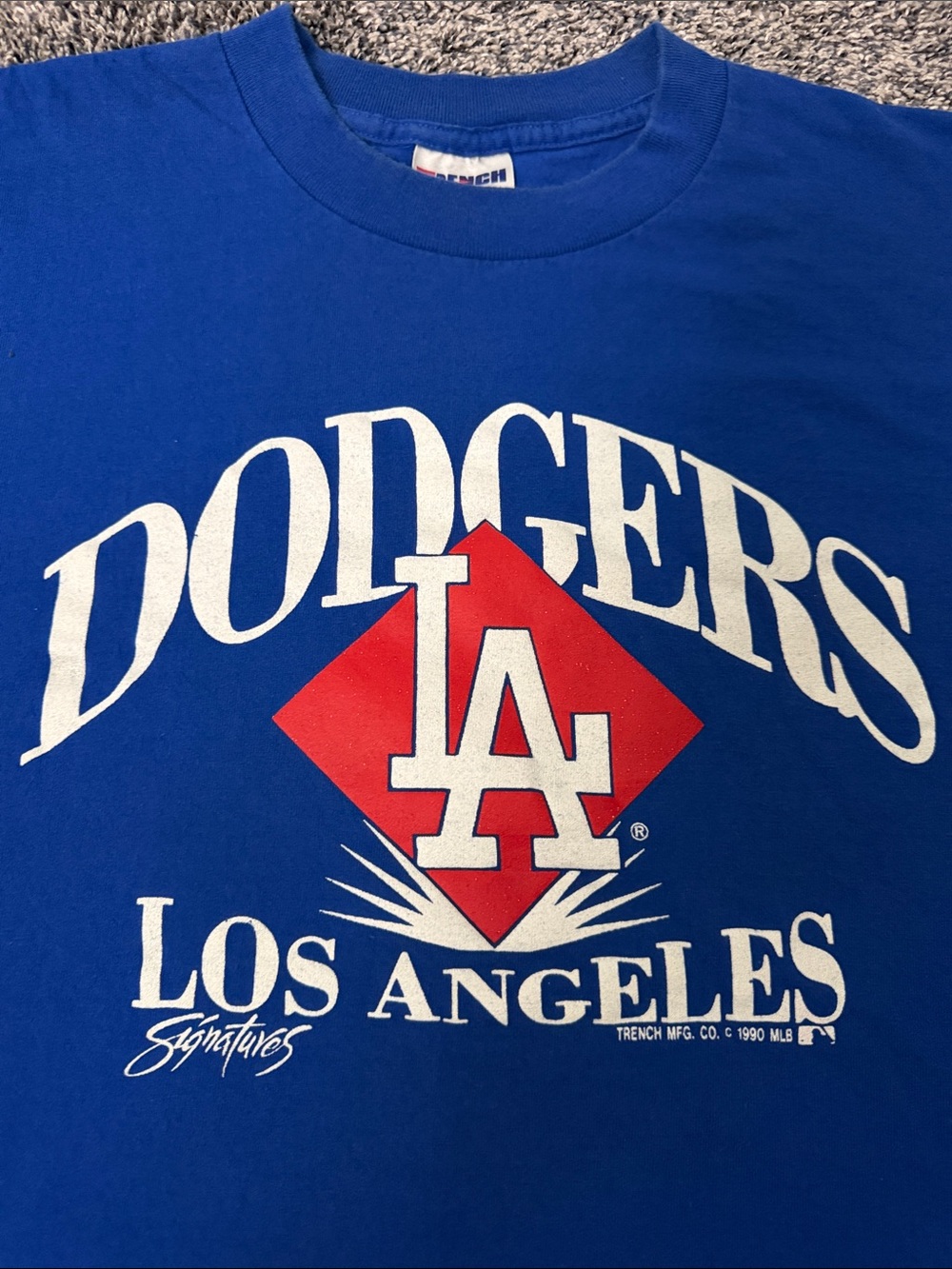 VTG 1990 Los Angeles Dodgers Tee - Large